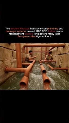 Ancient Crete Had Plumbing Before Medieval Europe
