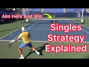 How To Beat Your Opponent When They Approach The Net (Tennis Singles Strategy)