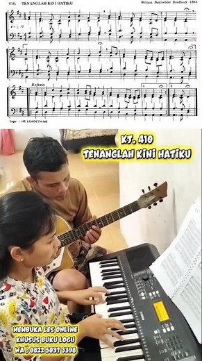 Kidung jemaat ✓✓✓Tenanglah kini hatiku Kj.410