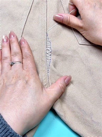 Quick and Easy Repair for Holes in Work Pants