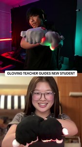 Gloving Teacher Guides New Student: Mini Gloving Tutorial