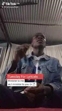 Minister to me , as I minister to you, Holy ghost 🎶🎶