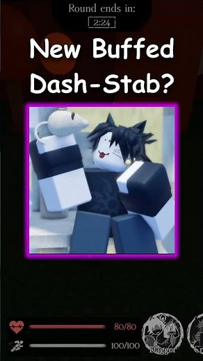 New Buffed Two Time Dash-Stab Tech Is OP? #roblox #forsaken #twotime