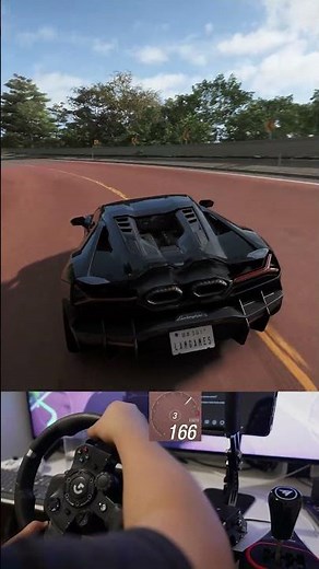 Así es la Goliath en Forza Horizon 6, manejo un Lamborghini Revuelto con mi volante Logitech G923