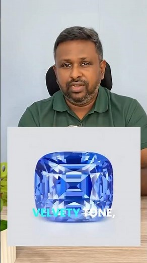 Cornflower Blue Sapphire — known as the connoisseur’s colour.