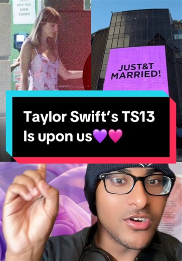 Taylor Swift’s TS13 Is upon us🩷💜 Taylor was spotted in London leaving Anabell’s, debuting a new look. Taylor’s hair is cut short and wearing a purple lilac dress with floral designs on it💜🩷💐 Swifties are convinced TS13 is upon us because LILAC is Taylor’s favorite color, which keeps appearing everything. LILAC was the color used by Madison Square Garden to announce Taylor & Travis’s official marriage. Taylor was seen wearing florals many times throughout the year. Taylor & Travis’s theme fo