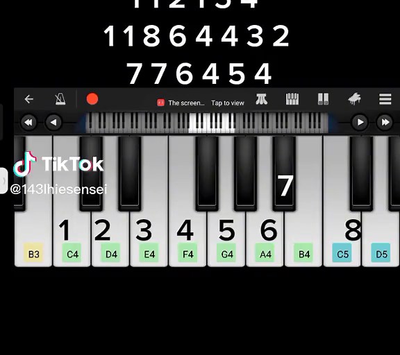 HAPPY BIRTHDAY TUTORIAL hope u like it #pianotutorial #fyp #flex