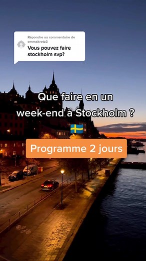 Week-end réussi à Stockholm : Guide complet en 2 jours