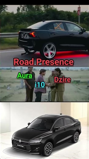 swift dzire black road presence #marutisuzuki #roadpresence #swiftdzire #dzire2025 #shorts