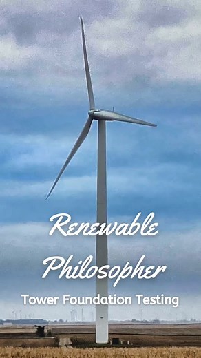 RenewablePhilosopher Presents Wind Turbine Foundation Testing. #dangerous #adrenaline #adrenalinjunky #heights #safetyatheight #earthday2023 #earthday #construction #windconstruction #nordex #nordexs #nordexwindturbine #nordexacciona #crane #cranegame #upinthesky #checkouttheview #view #views #boom #blades #blade #bladetech #bladetechnologies #wind #winds #windy #windpower #windenergy #renewablephilosopher #windturbine #windturbines #windturbinesafety #risky #riskybusiness #windturbinetechnician