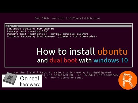 How to install ubuntu and dual boot with windows 10 on legacy bios [On real hardware]