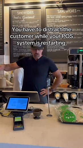 43 reactions · 14 comments | When the POS system goes down… just gotta keep the vibes alive while we reboot  | Bread Co | Facebook