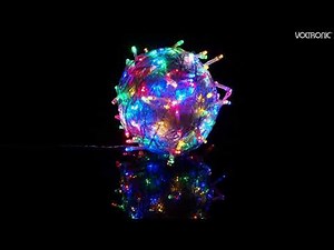 Maxstore VOLTRONIC® LED Lichterkette, bunt