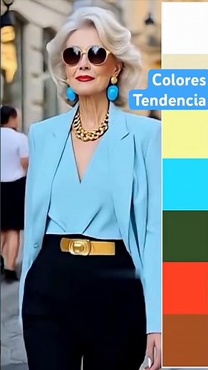 Key colors to be on trend #colors #trend #clothing #white #blue #beige #red #brown