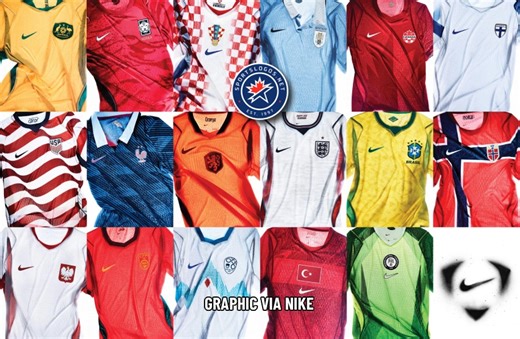Nike Completes World Cup Lineup With Launch of 13 New National Team Kits