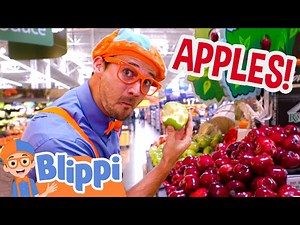 Blippi Visits an Apple Fruit Factory | Blippi Full Episodes | Healthy Habits for Kids - Videos For Kids
