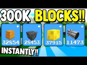 *CLAIM* 300000 BLOCKS!! | Build a Boat for Treasure ROBLOX