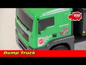 ▶ Dickie Toys - Dump Truck - Pump Action
