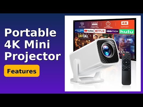 REVIEW (2025): Portable 4K Mini Projector. Features.