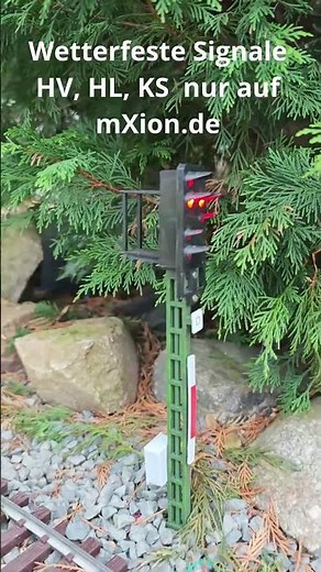 Spur G Lichtsignale wetterfest HV, HL, KS Signale #lgb #märklin #railway #piko #signale