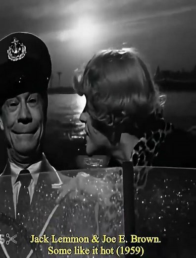 Jack Lemmon & Joe E Brown "Some like it hot" (1959)