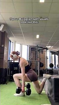 the only Bulgarian split squats video you’ll need to fix your form