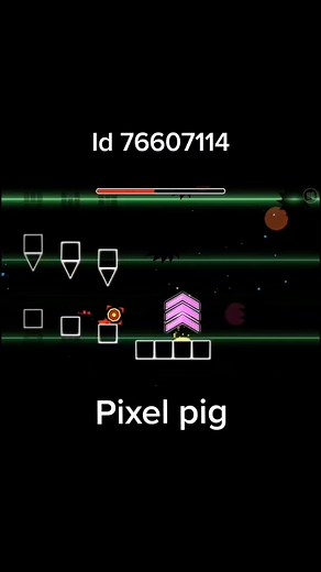 Pixel Pig Geometry Dash Original Video
