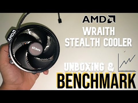 AMD Wraith Stealth Cooler Unboxing & Benchmarks