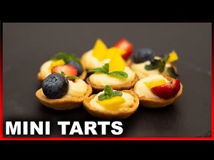 Mini Fruit Tarts with Vanilla Cream Recipe