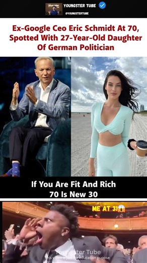 😱🔥Eric Schmidt & Gloria Burkandt Spotted Together – Friendship or Something More? 👀