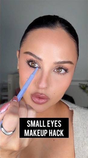Small Eyes Makeup Hack l Christen Dominique