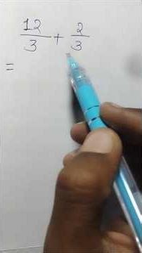 addition of fraction/bahgnansa misana #mathematics learn