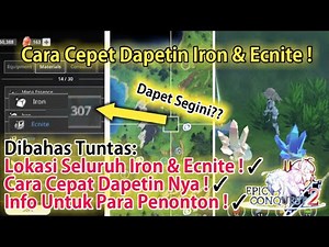 Cara Cepat Farming Iron dan Ecnite !! | Epic Conquest 2