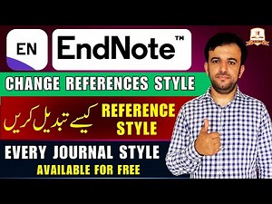 How to change endnote reference style | How to change endnote style in word | Lecture 2