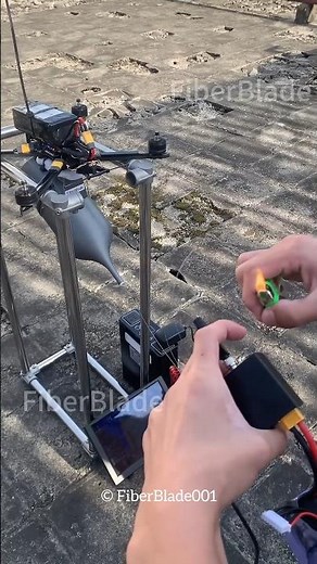 Drone With Fiber Optic Cable #shorts #ramkarnan