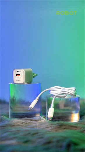 13 reactions | Gak perlu ribet bawa charger gede! ROBOT RT-L11, charger mini dengan 30W Fast Charging, siap temenin semua device kamu. | ROBOT Aksesoris | Facebook