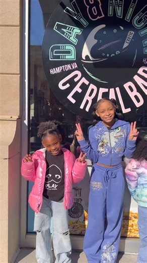 From picking our cereal combos to tasting all the sweet treats, this experience was a whole vibe 🥣🍦✨ Thank you @dayandnight.hampton for inviting us out — if you haven’t been yet, go check them out ASAP! #explore #labkidz #viral #cereal #cerealbar | LAB Kidz LLC