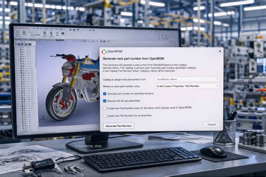 Practical Guide to SOLIDWORKS Part Numbering with OpenBOM - OpenBOM