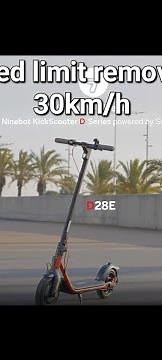 Segway Ninebot D18 D28 D38 speed limit remove to 30 km/h tutorial DIY