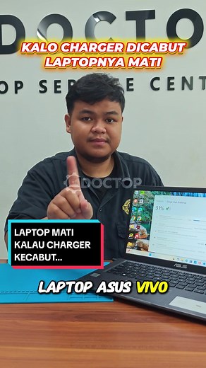 Laptop Mati Saat Charger Dicabut? Penyebab & Cara Perbaiki Asus VivoBook