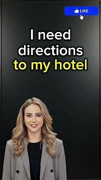 Lost While Traveling Say This “I need directions ” Easy English for Seniors