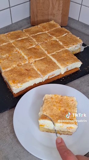 Fantakuchen mit Mandarinen-Schmandschicht Rezept