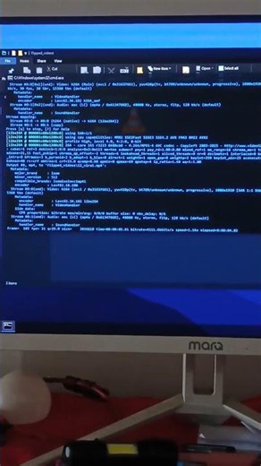 running ffmpeg script