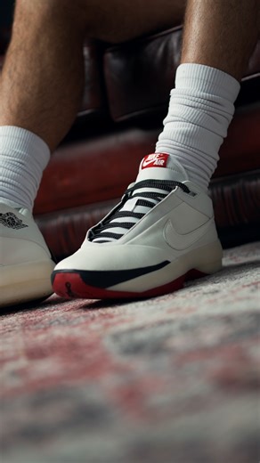 The Air Jordan 40 ‘Chicago’ brings classic AJ1 details into the modern era. Sail leather, red and black accents, and heritage logos meet next-gen performance. Available now at Throwback. | Throwback Store | Facebook