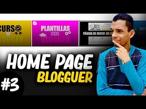How to Create a Home Page in Blogger (Slider and Sidebar)