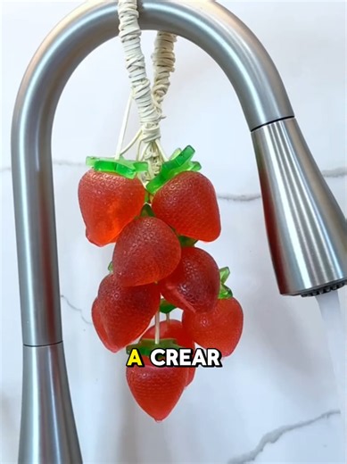 A mis clientas les encantan mis jabones artesanales en racimo de uvas, Pero hoy me pidieron un jabón en racimo de fresas 🍓🫧🧼 . #jabonesartesanales #jabonesdeglicerina #mujeresemprendedoras #soapmaking #naturalsoap