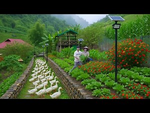 Amazing ECO FRIENDLY Homes with Solar Power and Duck Farming!