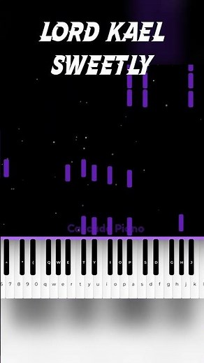 Lord Kael - Sweetly | Roblox Piano 🔥 #piano #pianoshorts #roblox #shorts #shortvideo