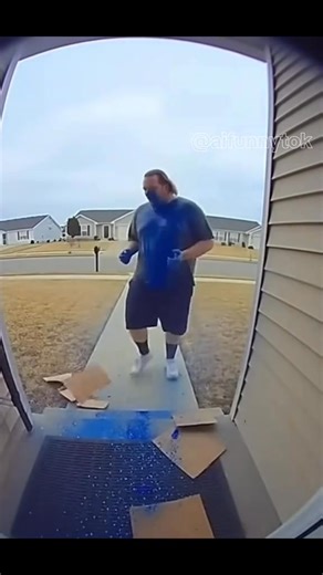 1.3M views · 48K reactions | Box Bandits: Best of the BLUE Compilation #caughtoncamera #instantkarma #securitycamera #security #thief | Snow.bunny.isla | Facebook
