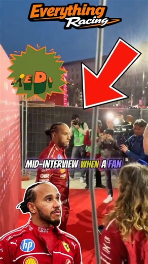 Lewis Hamilton's Interview Gone Weird #lewishamilton #f1 #f1shorts